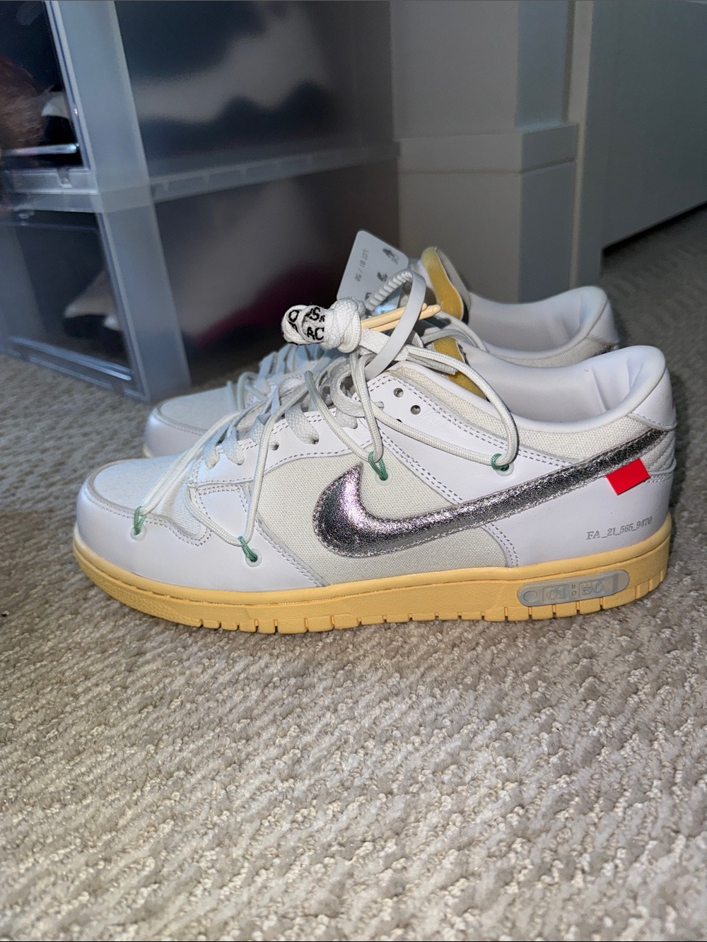 Off-White Nike Dunk Low ‘Lot 1 - Picture 1 of 7